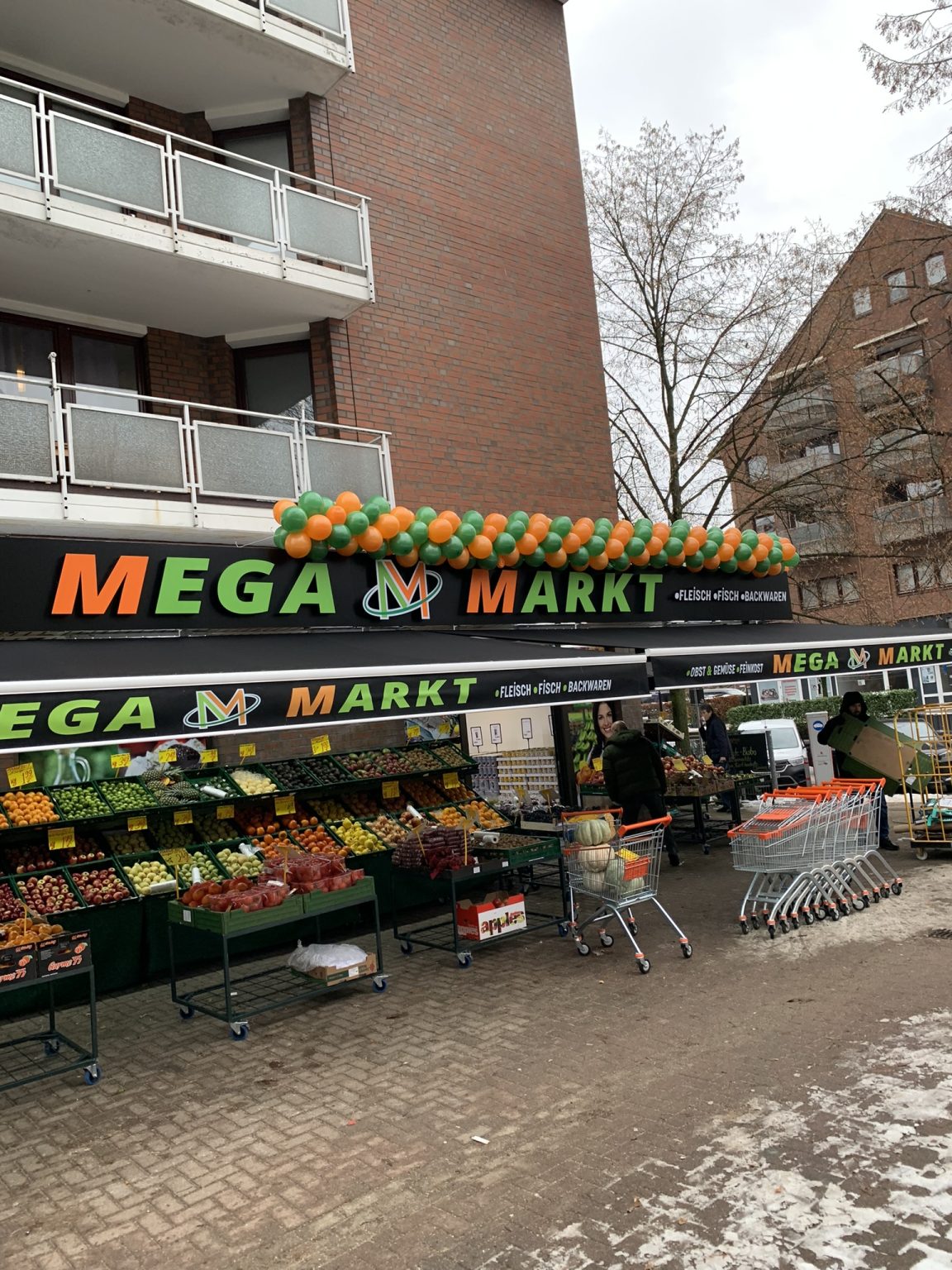Es tut sich was in NiendorfNord Neuer Supermarkt Besuch